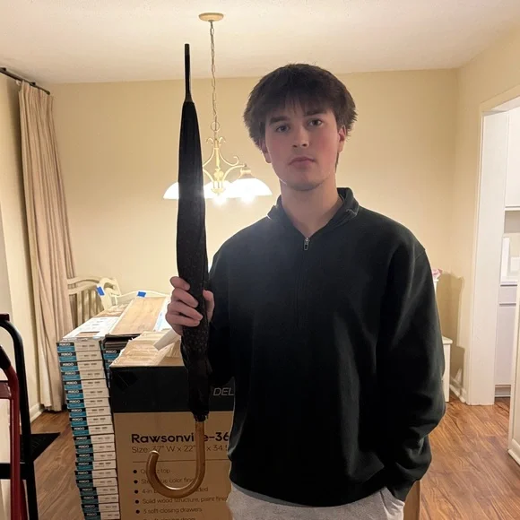 Louis Vuitton Dark Brown Monogram Umbrella